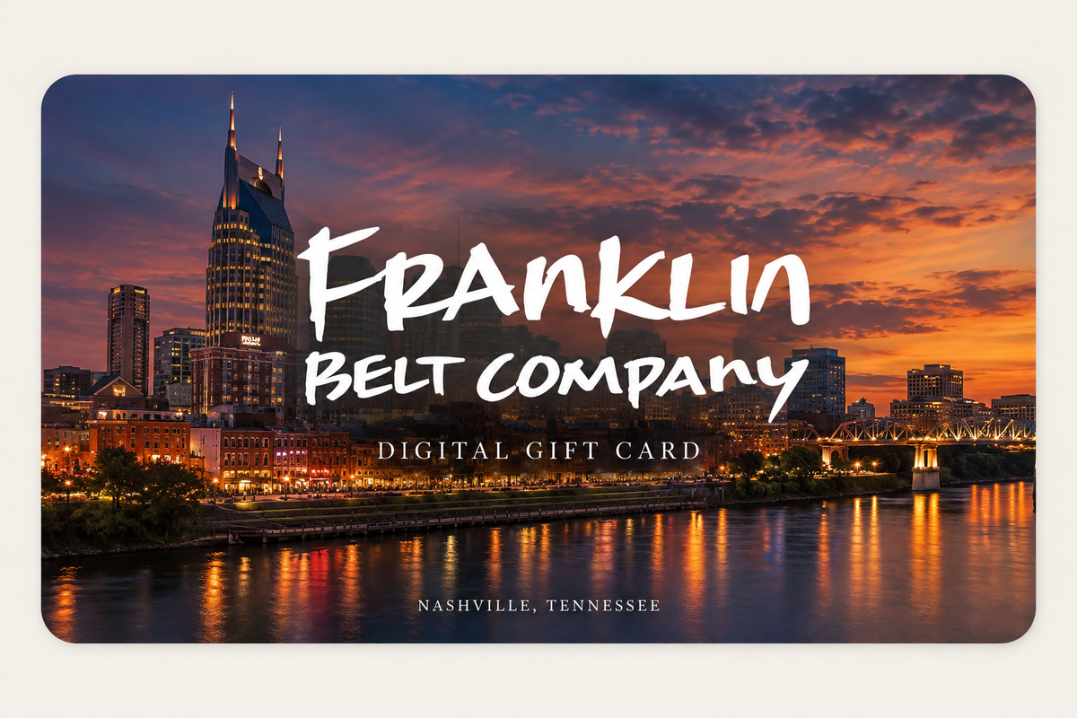 Franklin Belt Gift Card